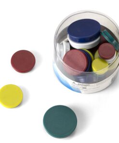 Officemate Heavy-Duty Magnets, Assorted Colors, Pack Of 30 22 81ZVuGkvDUL