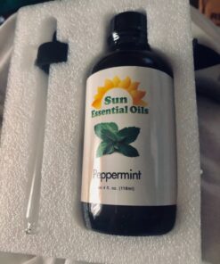 Peppermint Essential Oil (Huge 4oz Bottle) Bulk Peppermint Oil - 4 Ounce 4 Fl Oz (Pack of 1) 34 81ZW1tbaVhL