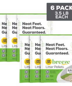 Alternative view of Purina Tidy Cats Litter Pellets, BREEZE Refill Litter Pellets 3.5 LB (Pack of 6) Original Pellets Pellet Refill, 3.5-Pound Packages (Pack of 6) 3.50 Pound (Pack of 6)
