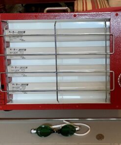 Sperti Maintain Your Summer Tan Through Winter Fiji Sun Indoor Tanning Lamp Adjustable, FDA Cleared, Auto Timer & UV Safety Glasses - Trusted US Company 29 81ZXVWab7PL 1