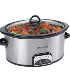 Crock-Pot 4-Quart Smart-Pot Programmable Slow Cooker, Silver 7 81ZXoGiLj0L