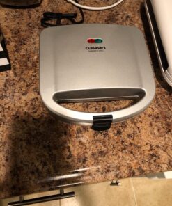 Cuisinart WM-SW2N Dual-Sandwich Nonstick Electric Grill Silver 45 81ZYmKcsQOL