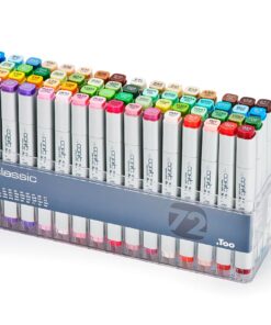 Copic Classic Alcohol-Based Markers, 72pc Set C (Discontinued Model: EAN 4511338002247)
