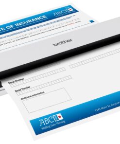 Brother Mobile Color Page Scanner, DS-620, Fast Scanning Speeds, Compact and Lightweight, Compatible with BR-Receipts, Black New Model: DS620 17 81ZaCoTq1wL