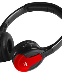 BOSS Audio Systems HP34C Dual Channel Foldable Wireless Headphone, Interchangeable Color Accent Caps, Multicolor Dual Channel Headphones 14 81ZbCk gLpL