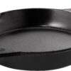 Utopia Kitchen Saute Fry Pan - Chefs Pan, Pre-Seasoned Cast Iron Skillet - Frying Pan 12 Inch - Safe Grill Cookware for indoor & Outdoor Use - Cast Iron Pan (Black) Black 45 81ZbyjXVvzL