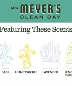 Mrs. Meyer's Hand Soap, Basil, 12.5 Fl Oz (Pack of 3) 18 81ZcRnXYcXL