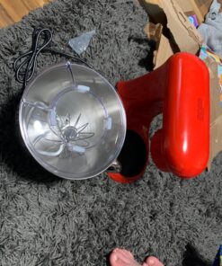 DASH Stand Mixer (Electric Mixer for Everyday Use): 6 Speed Stand Mixer with 3 qt Stainless Steel Mixing Bowl, Dough Hooks & Mixer Beaters for Dressings, Frosting, Meringues & More - Red, DCSM250RD 32 81Zcfy1rtKL