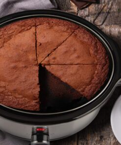 Courant Oval Slow Cooker Crock, with Easy Options 7 Quart Dishwasher Safe Pot, Stainless Steel Oval Slow Cooker with 7 Quart Crock 13 81Zcimpb3NL