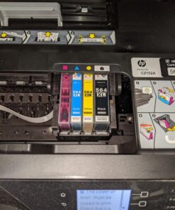 GPC Image Compatible Ink Cartridge Replacement for HP 564XL 564 XL Compatible with DeskJet 3520 3522 Officejet 4620 Photosmart 5520 6510 7520 7525 Printer (4 Black) 31 81Zd9MQQt1L