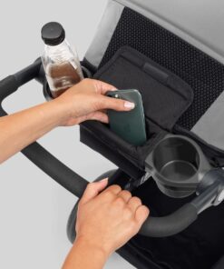 Chicco Bravo 3-in-1 Trio Travel System, Quick-Fold Stroller with KeyFit 30 Infant Car Seat and base | Camden/Black 31 81ZekNYhZKL