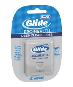 Oral-B Glide Pro-Health Dental Floss, Deep Clean, Cool Mint Flavor, 40 m (Pack of 6) 12 81ZfVRI0emL