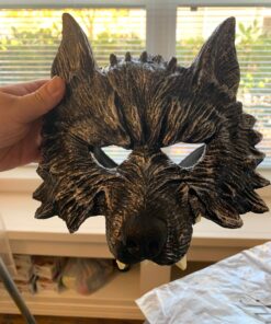 Himine Gray Wolf's Head Mask for Halloween Christmas Party Stage performances and other festivals 39 81ZgjWGghNL 1