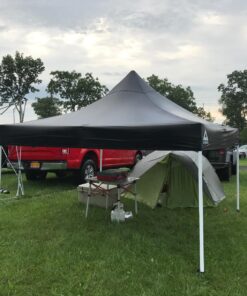 SE Heavy-Duty Metal Tent Pegs Stake Set (10-Pack) - 9NRC10 10-Pack 24 81ZhpDncBWL