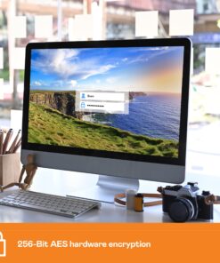 Western Digital 8TB My Book Desktop External Hard Drive, USB 3.0, External HDD with Password Protection and Backup Software - WDBBGB0080HBK-NESN 35 81Zl4I3vUL