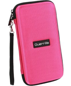 Guerrilla Hard Travel Case for TI-83 Plus, TI-84 Plus, TI-84 Plus Color Edition, TI-89 Titanium, TI-Nspire CX&CX CAS, HP50G Graphing Calculators + Guerrilla's Essential Calculator Accessory Kit, Pink 12 81ZloQSl7tL