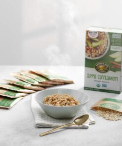 Nature's Path Organic Apple Cinnamon Instant Oatmeal, 48 Packets, Non-GMO, 35g Whole Grains, 5g Plant Based Protein 9 81Zo2Yn9jmL