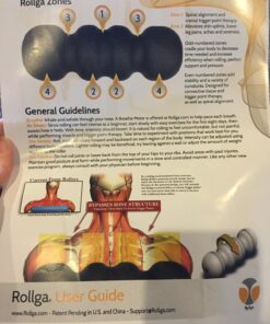 Rollga PRO - The BETTER Foam Roller for Flexibility, Muscle Recovery, Back & Neck Massage, & Exercise (Black) Black 34 81ZpSrUelL