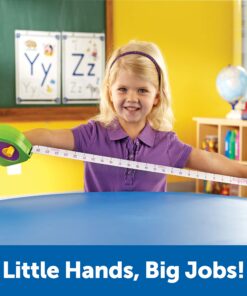 Learning Resources Simple Tape Measure, Ages 3+, Retractable Toy Tape Measure, Measures 4 Feet, Construction Toy for Kids,Back to School 14 81ZpbCPiAcL