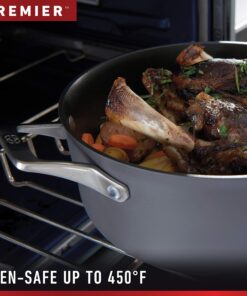 Calphalon 8-Piece Pots and Pans Set, Nonstick Kitchen Cookware with Stay-Cool Handles, Dishwasher and Metal Utensil Safe, Black Cookware Set 23 81ZpwyTO4UL