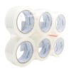 Heavy Duty Packaging Tape, Clear Packing Tape Designed for Moving Boxes, Shipping, Office, and Storage, Commercial Grade 2.7mil Thickness, 60 Yards Length, 360 Total Yards 6 10 81Zq18W3RkL