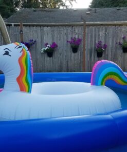 GoFloats Unicorn Pool Float Party Tube - Inflatable Rafts, Adults & Kids 40 81ZrkFzpJ1L