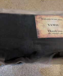 YAMIU Travel Shoe Bags Set of 4 Waterproof Nylon with Zipper for Men & Women, Black 4 Pack - Black 69 81ZsNOlzz3L
