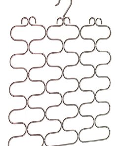 DecoBros Supreme 23 Loop Scarf/Belt/Tie Organizer Hanger Holder, Chrome 18 81Ztb0IEJxL