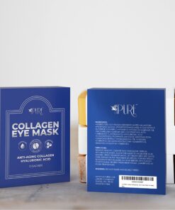 LA PURE Luxury Collagen Eye Mask - Under Eye Patches with Hyaluronic Acid, Dark Circles Under Eye Treatment, Under Eye Bags Treatment, Eye Mask for Puffy Eyes, Undereye Dark Circles Pads (15 Pairs) 15 Pair (Pack of 1) Silver 25 81Zv1rKp5L