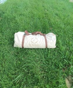 S'more Canvas Glamping Tent, 4 Season Family Camping Tent for 3/4/6 Person, Waterproof, Windproof, and Weather Resistant Tent for Family Glamping, Car Camping, Outdoor Party Cabin Tent(6.9ft x 8.5ft x 4.9ft) 47 81ZvS0KWi7L