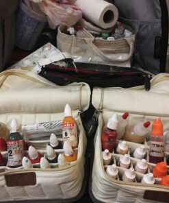 Essential Oil Bag Organizer/Carrying Case - Hold up to 30 Bottles of 15ml Oils! (Beige, M) 16 81ZxqDnrKfL