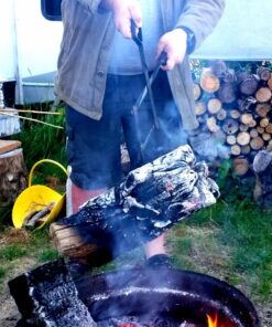 Epica Fireplace Tongs, 26" Long, Log Grabber 41 81ZyT3MEgqL