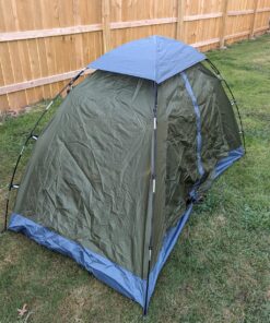 Night Cat Upgraded Backpacking Tents 1 2 Persons Easy Clip Setup Camping Tent Adults Scouts Heavy Rainproof Compact Lightweight Army Green 1 Person(7x3.8x3.8ft) 67 81ZyajYUKEL
