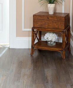 Tivoli II Self Adhesive Vinyl Floor Planks, 10 Pack - 6" x 36", Silver Spruce - Peel & Stick, DIY Flooring - Natural Wood Grain Feel for Kitchen, Dining Room & Bedrooms by Achim Home Decor Wood look 10 Planks 41 81a 8xtgLTL