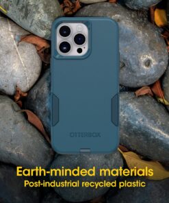 OtterBox iPhone 14 Pro Max (ONLY) Commuter Series Case - DONT BE BLUE (Blue), slim & tough, pocket-friendly, with port protection 11 81a0IA9uOxL