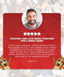 Gyrating Hamsters Card Game: Family-Friendly Strategic Card Game for Adults & Teens – 2 to 5 Player Party Card Game 15 81a0Un HcL