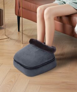 COMFIER Shiatsu Foot Massager with Heat- Kneading Back Massager with Heating Pad, Heated Foot Warmer, Electric Feet Massager Machine for Plantar Fasciitis,Neuropathy,Foot Stress Relief Gray 22 81a0olr3WcL