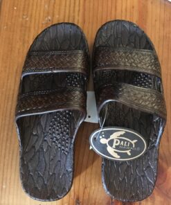 Pali Hawaii Unisex Adult Classic Jandals Sandals 5 Women/5 Men Brown 15 81a13X1LRL