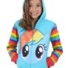 My Little Pony Girls' Little Rainbow Dash Blue Multi 4T 4 81a19bDaC3L