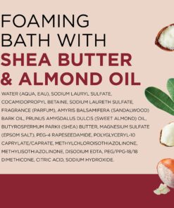 Dr Teal's Foaming Bath with Pure Epsom Salt, Shea Butter & Almond, 34 fl oz (Pack of 4) (Packaging May Vary) 20 81a1I1 oJUL