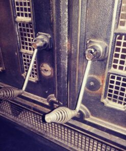 LavaLock 4-1/2" Steel BBQ Spring Handle Grill Wood Stove Furnace Smoker 3/8 inch Rod 7 81a1h6vLD4L