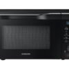 SAMSUNG 1.1 Cu Ft PowerGrill Countertop Microwave Oven w/ Power Convection, Ceramic Enamel Interior, Sensor Cook, Slim Fry, 1000 Watt, MC11K7035CG/AA, Fingerprint Resistant Stainless Steel, Black 37 81a2 2uRuSL