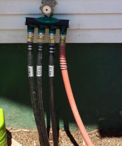 Garden Hose Splitter, Heavy Duty, Water Hose Manifold, 4 Way Hose Connector, Spigot Splitter, Faucet Divider Outdoor - Classic Classic 4-way 21 81a2k yGNPL