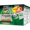 Hot Shot Fogger With Odor Neutralizer, Kills Roaches, Ants, Spiders & Fleas, Controls Heavy Infestations, 3 Count, 2 Ounce Pack of 2 2 Pack 39 81a3TBMVZcL