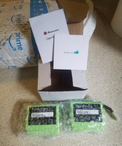 Powerextra 7.2V 4000mAh Battery Compatible with Neato XV-11 XV-12 XV-14 XV-15 XV-21 XV-25, XV Essential, XV Signature Pro Robotic Vacuum Cleaners Replacement Neato Battery 945-0005 205-0001 ( 2 Pack ) 24 81a4n1t4fyL