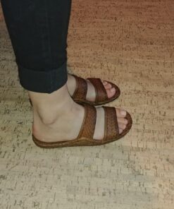 Pali Hawaii Unisex Adult Classic Jandals Sandals 5 Women/5 Men Brown 14 81a4tfxbI8L