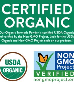 FGO Organic Turmeric Powder w/Curcumin, 100% Raw from India, 8oz (Pack of 1) 8 Ounce (Pack of 1) 30 81a5KaJV0uL