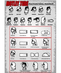 Zanheadgear® Motley Tube® Gaiter Polyester Black Paisley 7 81a5RTMsv3L 1