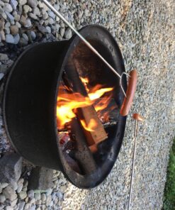 Tapirus Marshmallow Roasting Sticks | Set of 4 Extra Long Retractable Campfire Sticks | Protect Kids with Insulated Handles | Extendable Smore & Hot Dog Skewers | Heavy Duty Metal Camping Accessory 60 81a7ni8aaVL