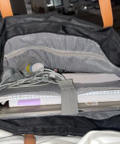 Tote Bag for Women, Bags for Women Teacher Work 15.6 Laptop Bags Beach Handbag Black 33 81a9xWcJfL